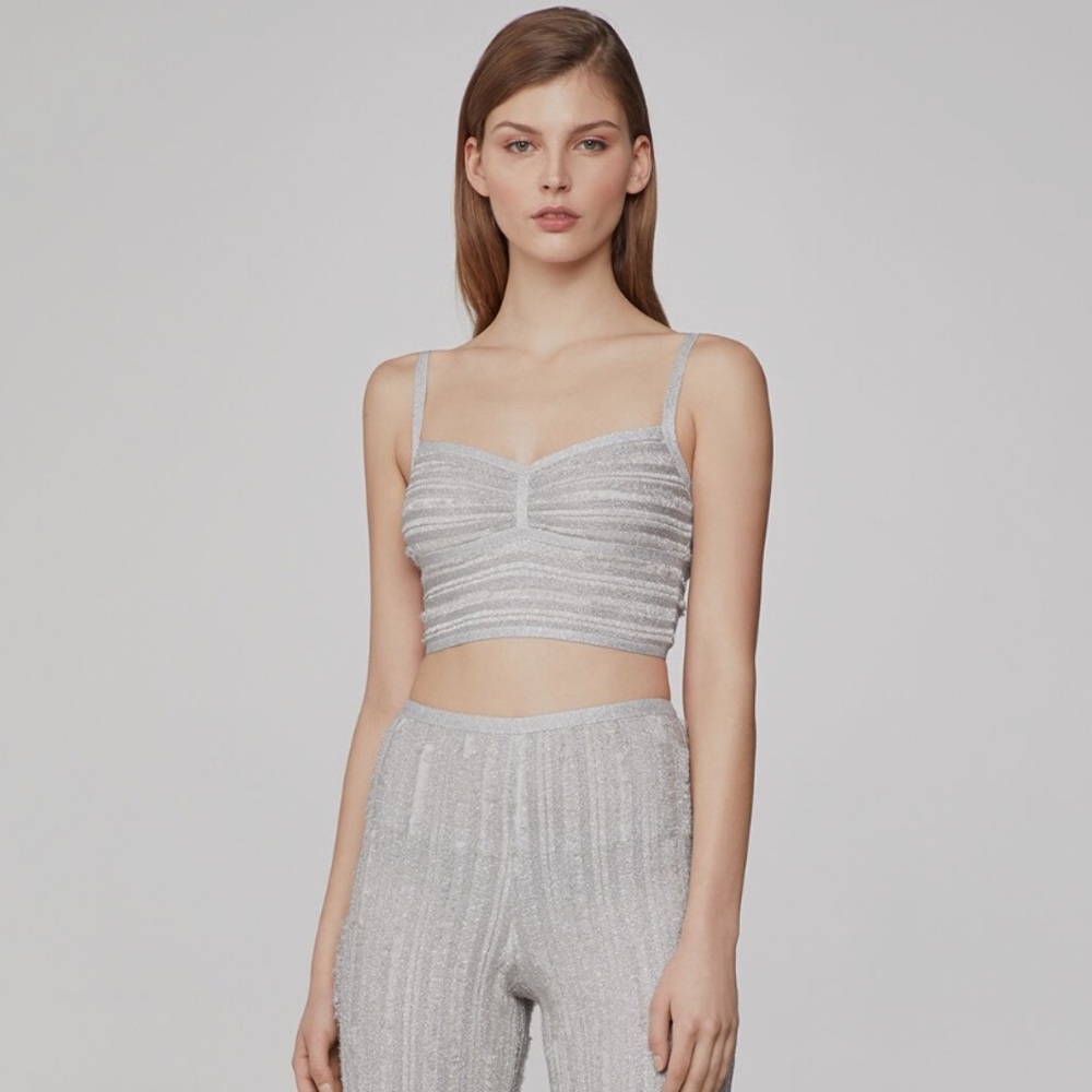Herve Leger Eyelash crop- Good condition